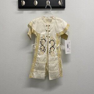 Boy's Ivory Baptism Ropon